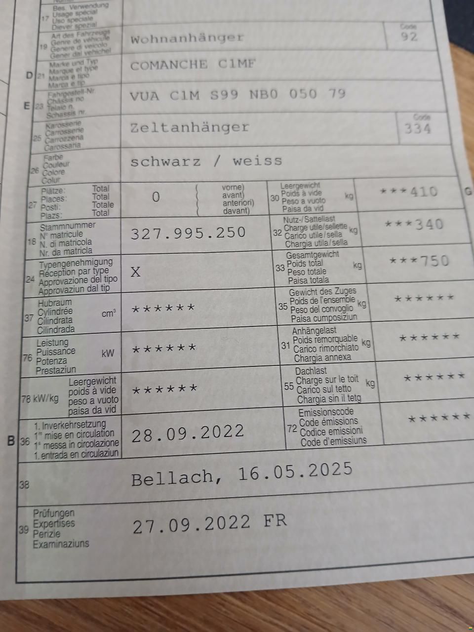 Comanche Oregon Greyline 2022