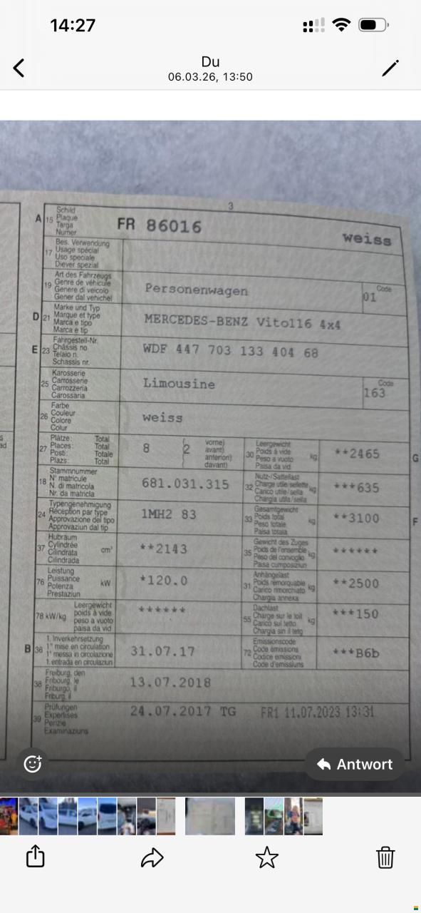 Mercedes Benz Vito