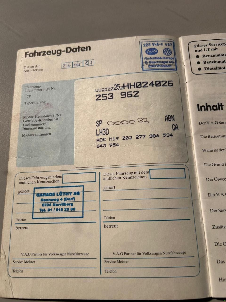 Volkswagen T3 JOKER 1.9 KAT. WBX