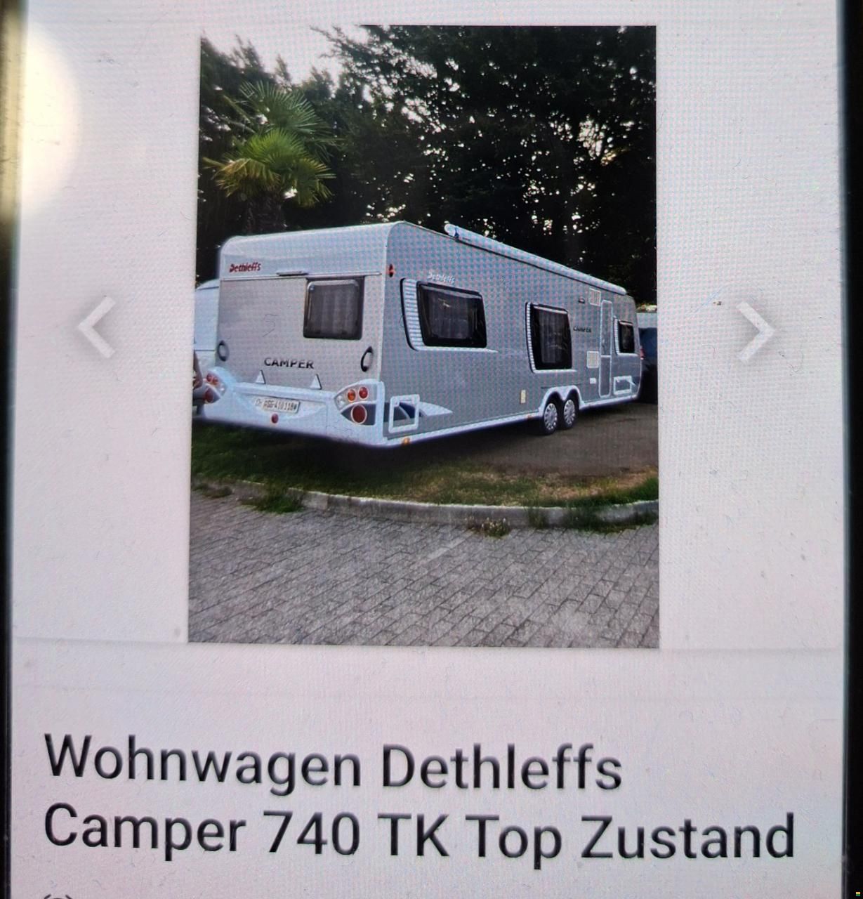 Dethleffs Camper 740TK
