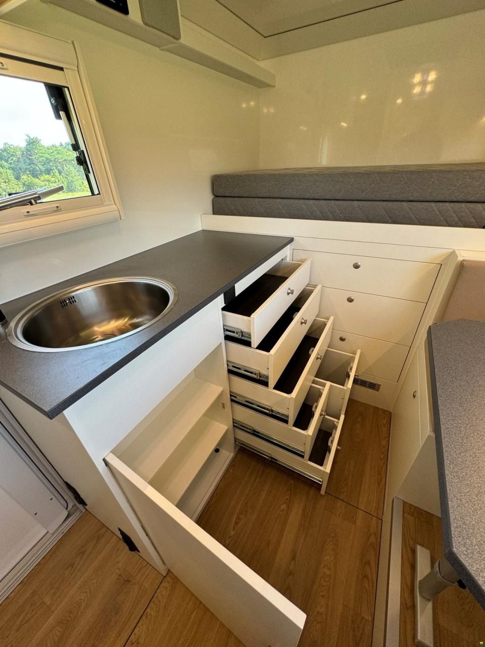 Fernreisemobil, GFK Wohnkabine