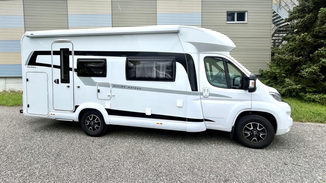 Hobby Optima T65 mit XXL Stockbetten