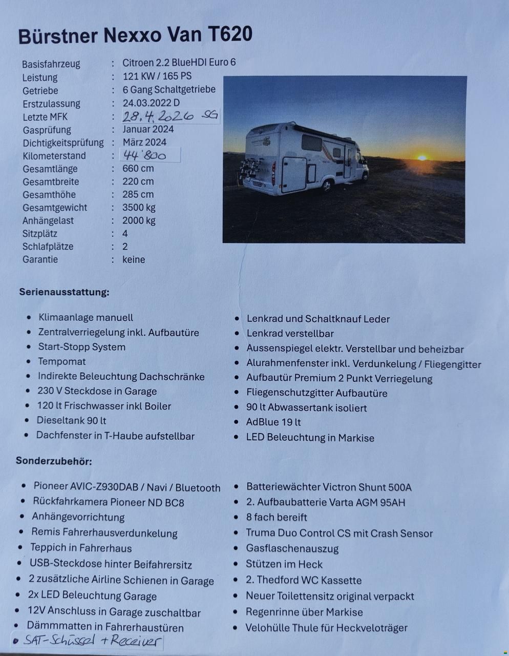 Bürstner Nexxo Van T620
