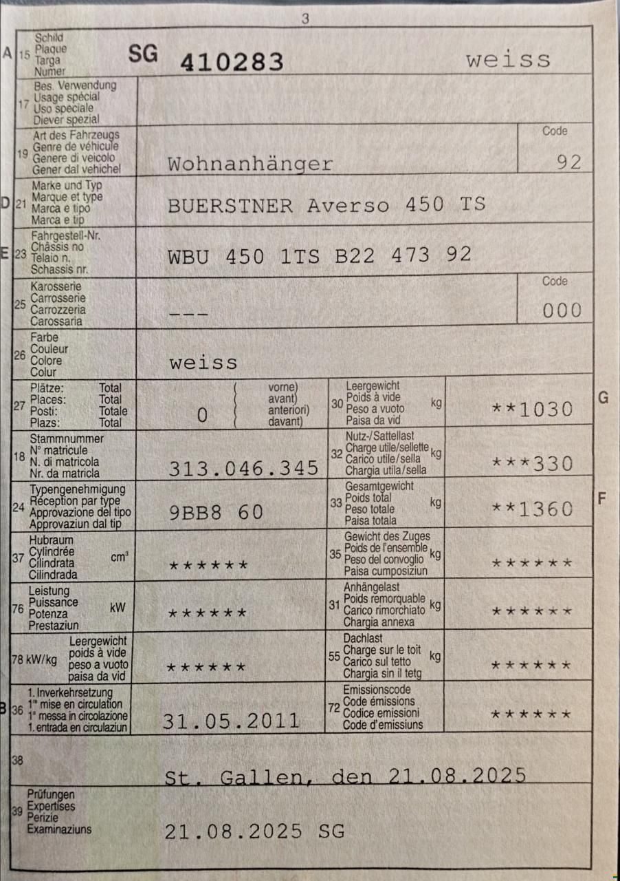 B&uuml;rstner Averso 450 TS