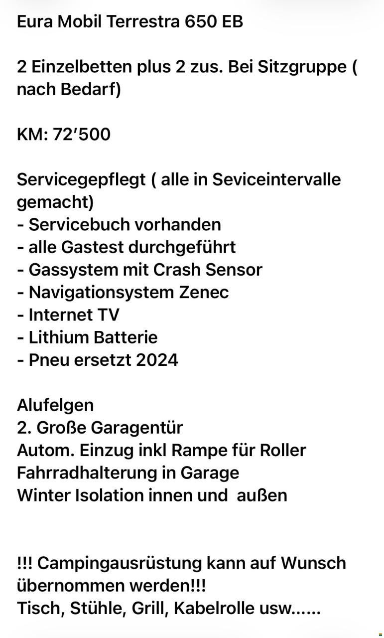 Eura Mobil TT 650 EB