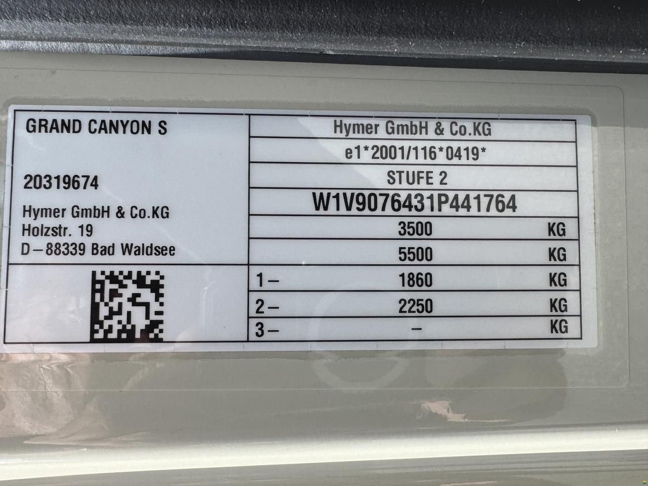 Hymer Grand Canyon S 4x4