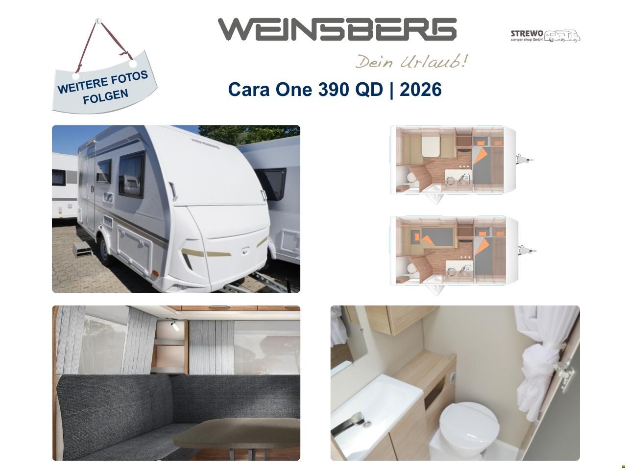 Weinsberg Cara One 390 QD | 2026