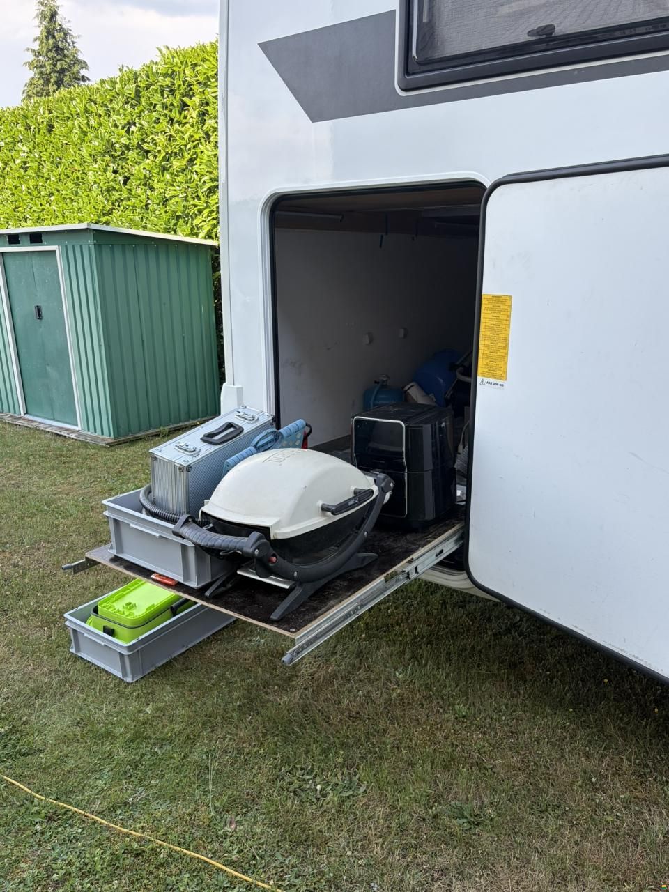 Adria Matrix Plus 650 DL aufgelastet