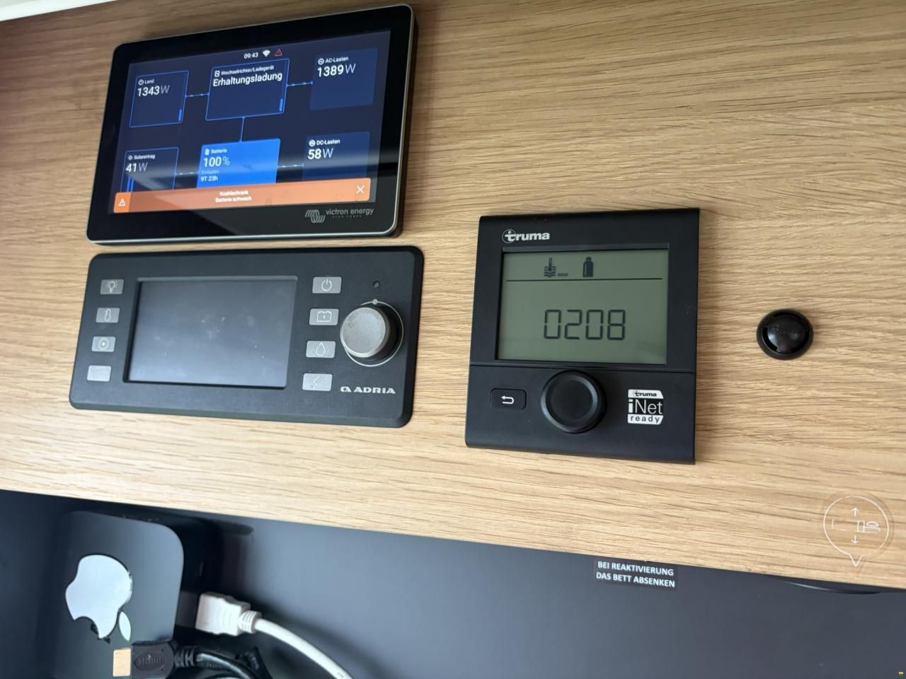 Adria Matrix Plus 650 DL aufgelastet