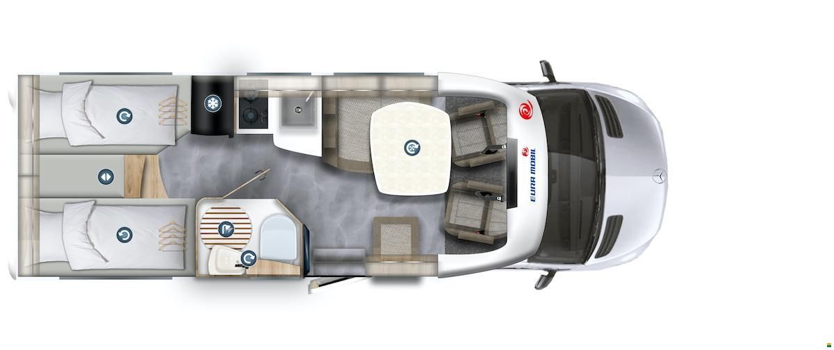 Eura Mobil Profila T 696 EB