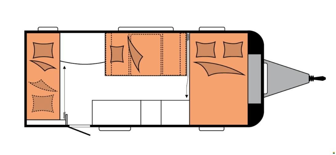 Hobby DE Luxe 490 KMF