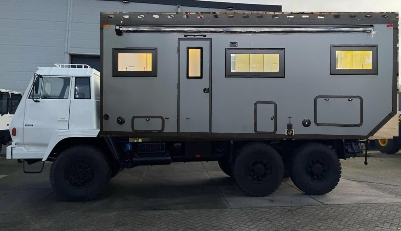 CS-Reisemobile STEYR 1491 6x6 MIT SOC 5015ER Wohnkoffer