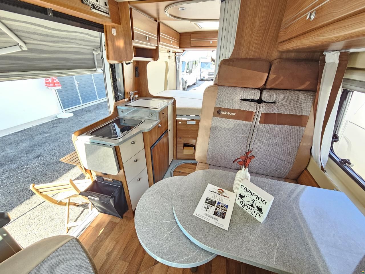 Pössl Globecar R540 mit Doppelbett, Solar!