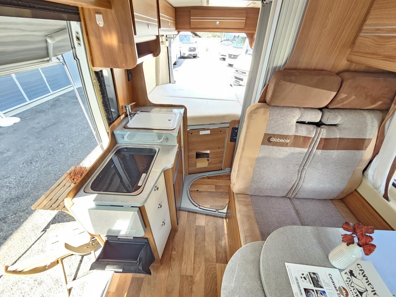 Pössl Globecar R540 mit Doppelbett, Solar!