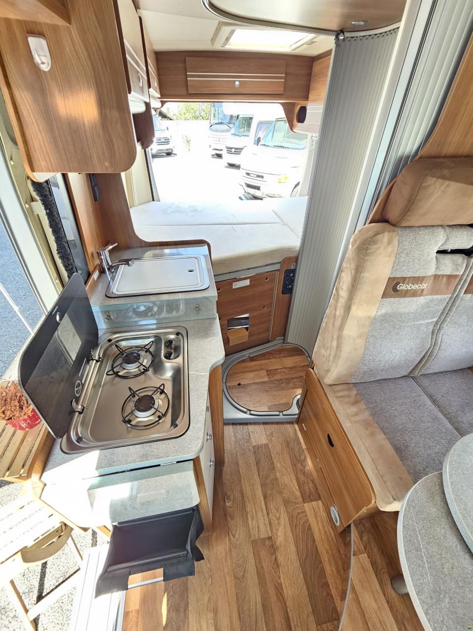 Pössl Globecar R540 mit Doppelbett, Solar!