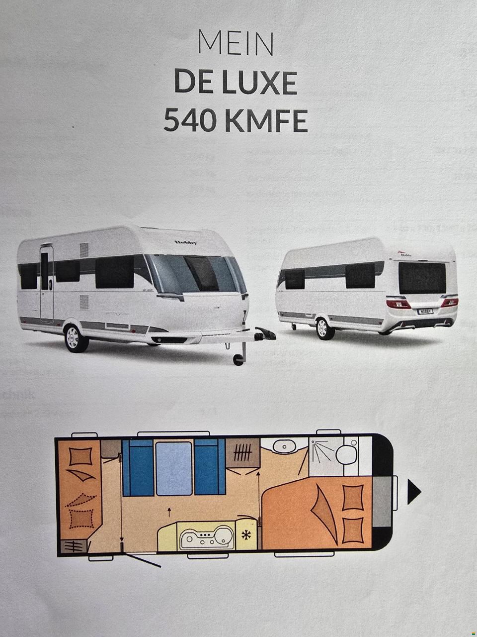 Hobby 540 KMFe De Luxe