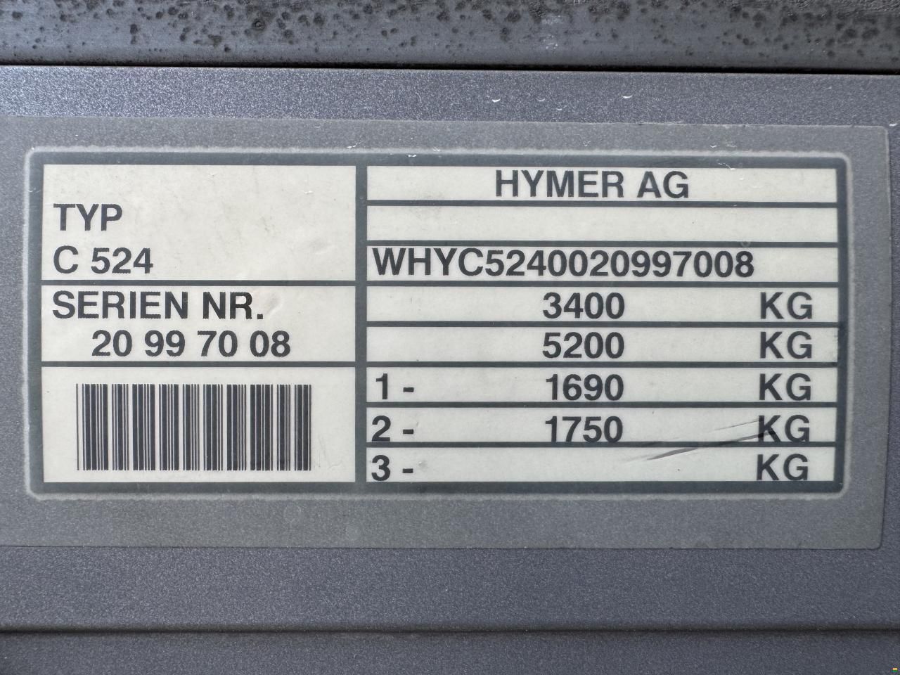 Fiat i.d.TD Hymer