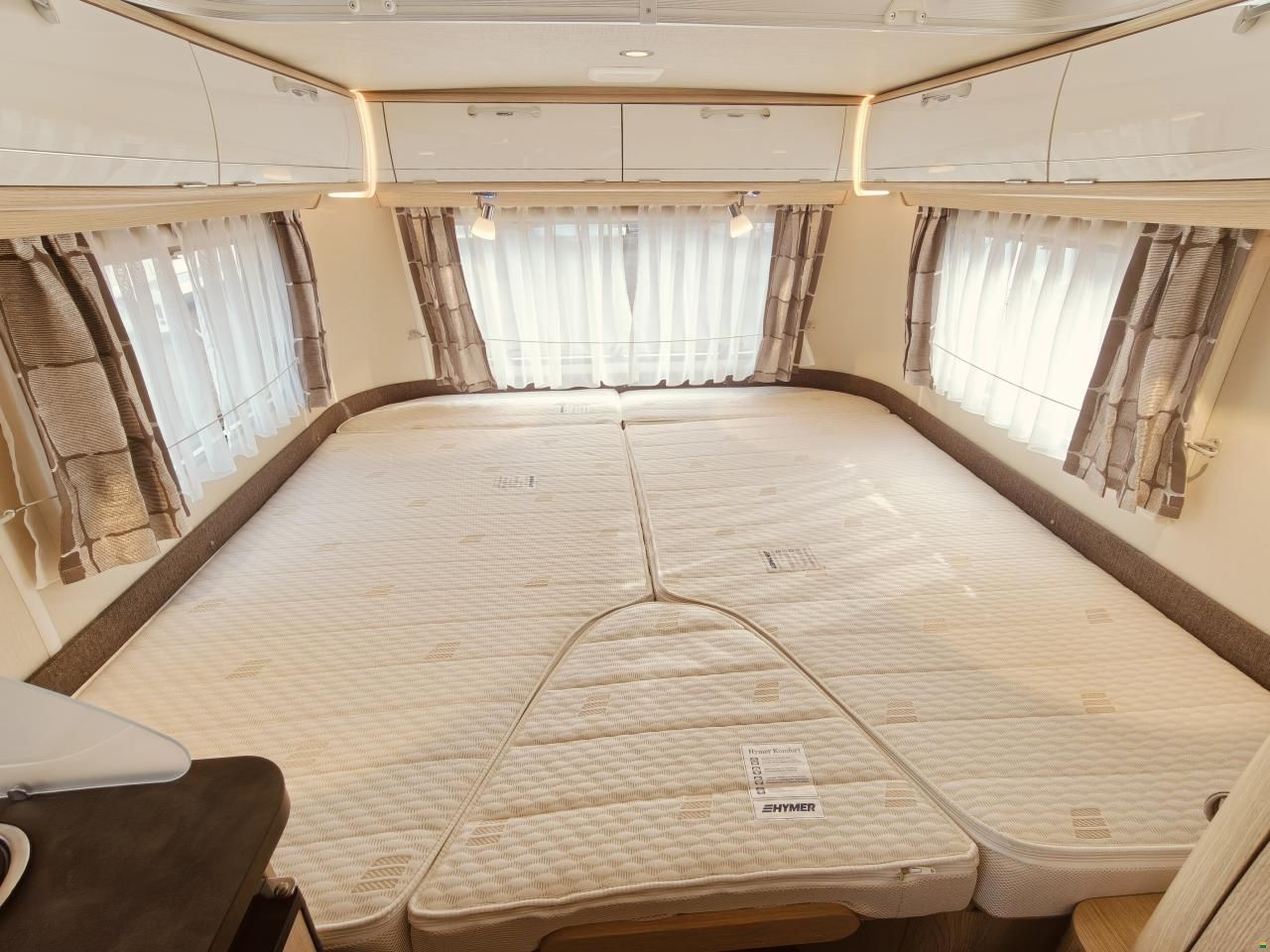 Hymer ERIBA Troll 60 Edition - L&auml;ngsbett