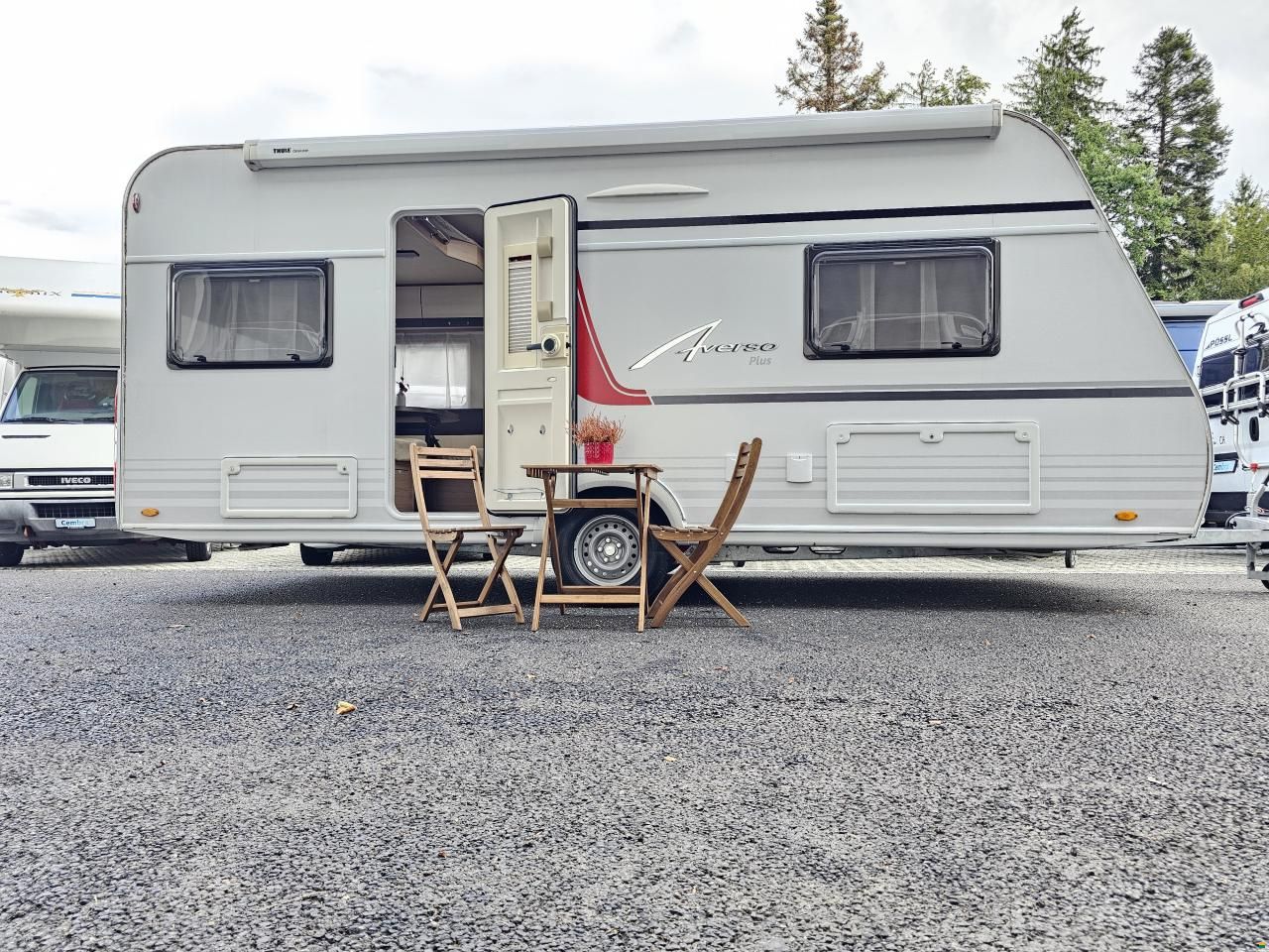 Bürstner Averso Plus 500ts mit Hubbett, Dachklima
