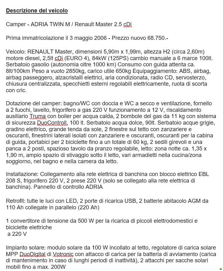 Adria Twin M