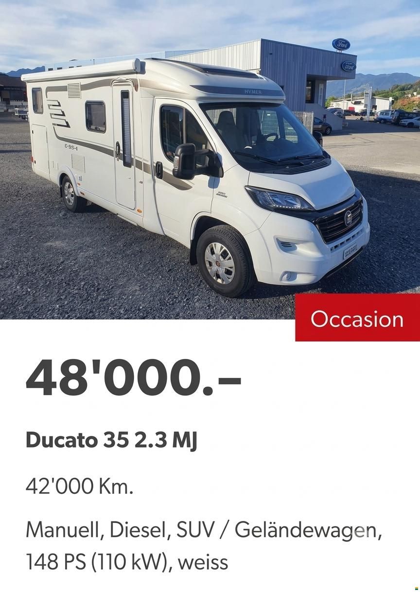 Fiat Ducato 35,  2,3l Multijet  150PS