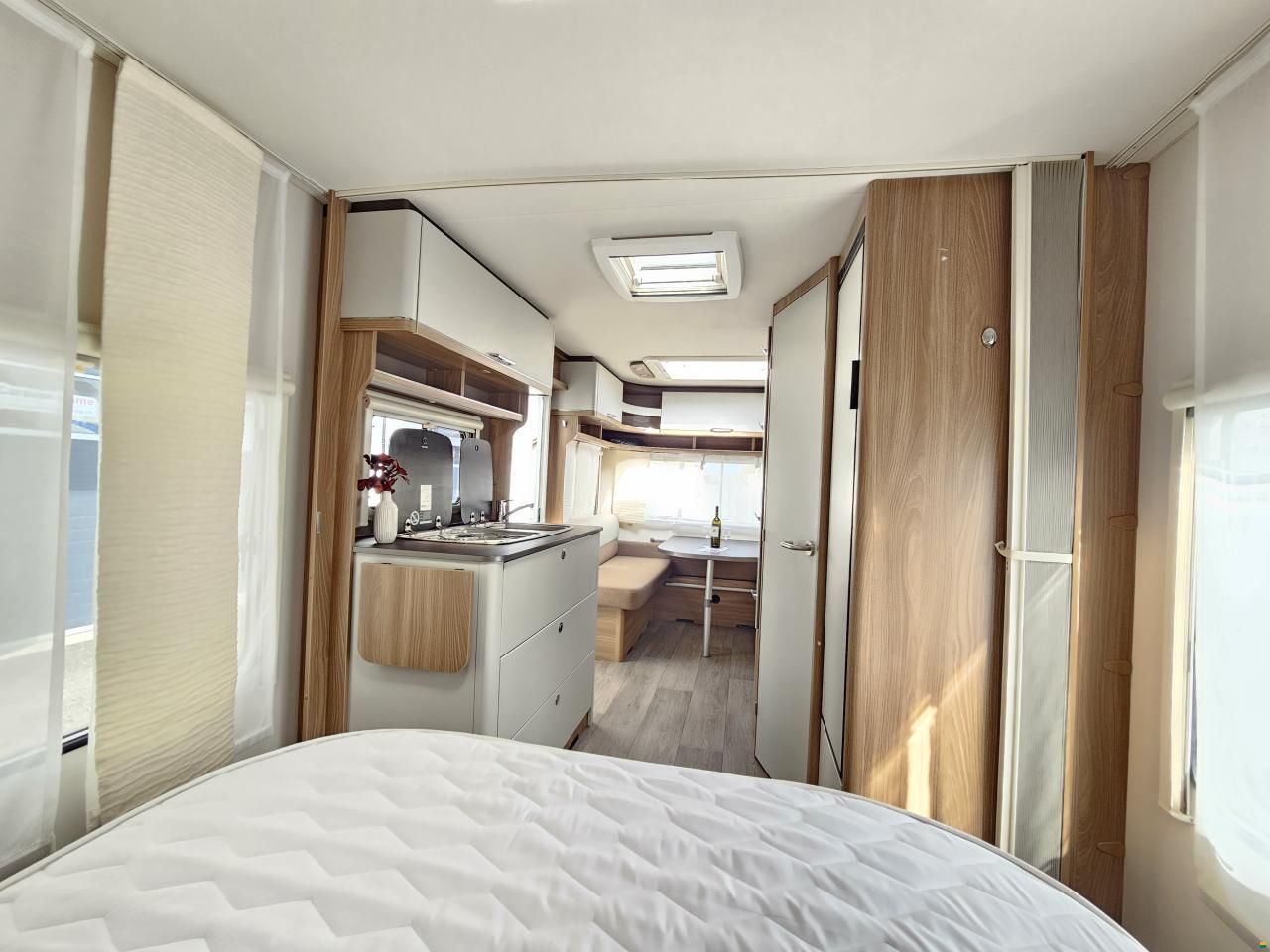 Bürstner Premio 490TS mit Queensbett, Mover!