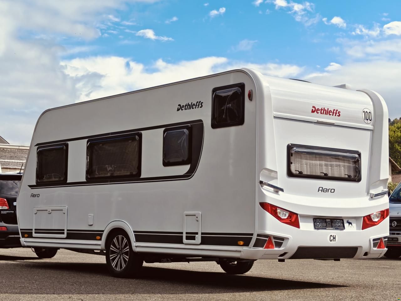 Dethleffs Aero 500 QSK - Stockbett