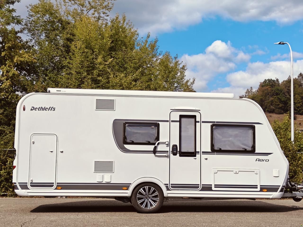 Dethleffs Aero 500 QSK - Stockbett