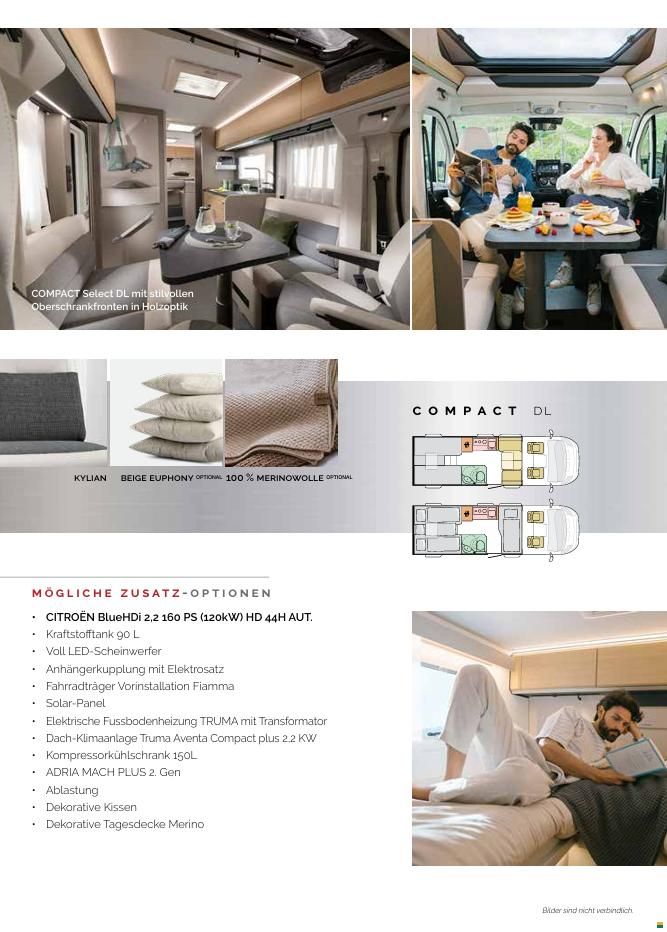 Adria Compact Select DL Swiss Edition