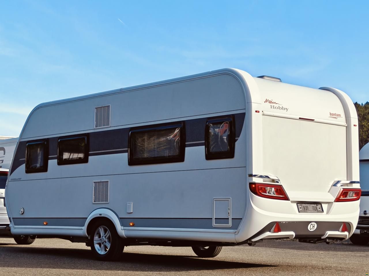 Hobby Excellent 540 WLU - L&auml;ngsbett