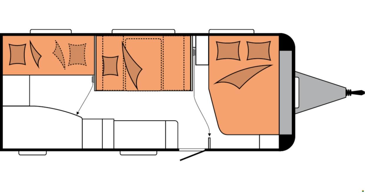 Hobby Excellent Edition 545 KMF - Stockbett