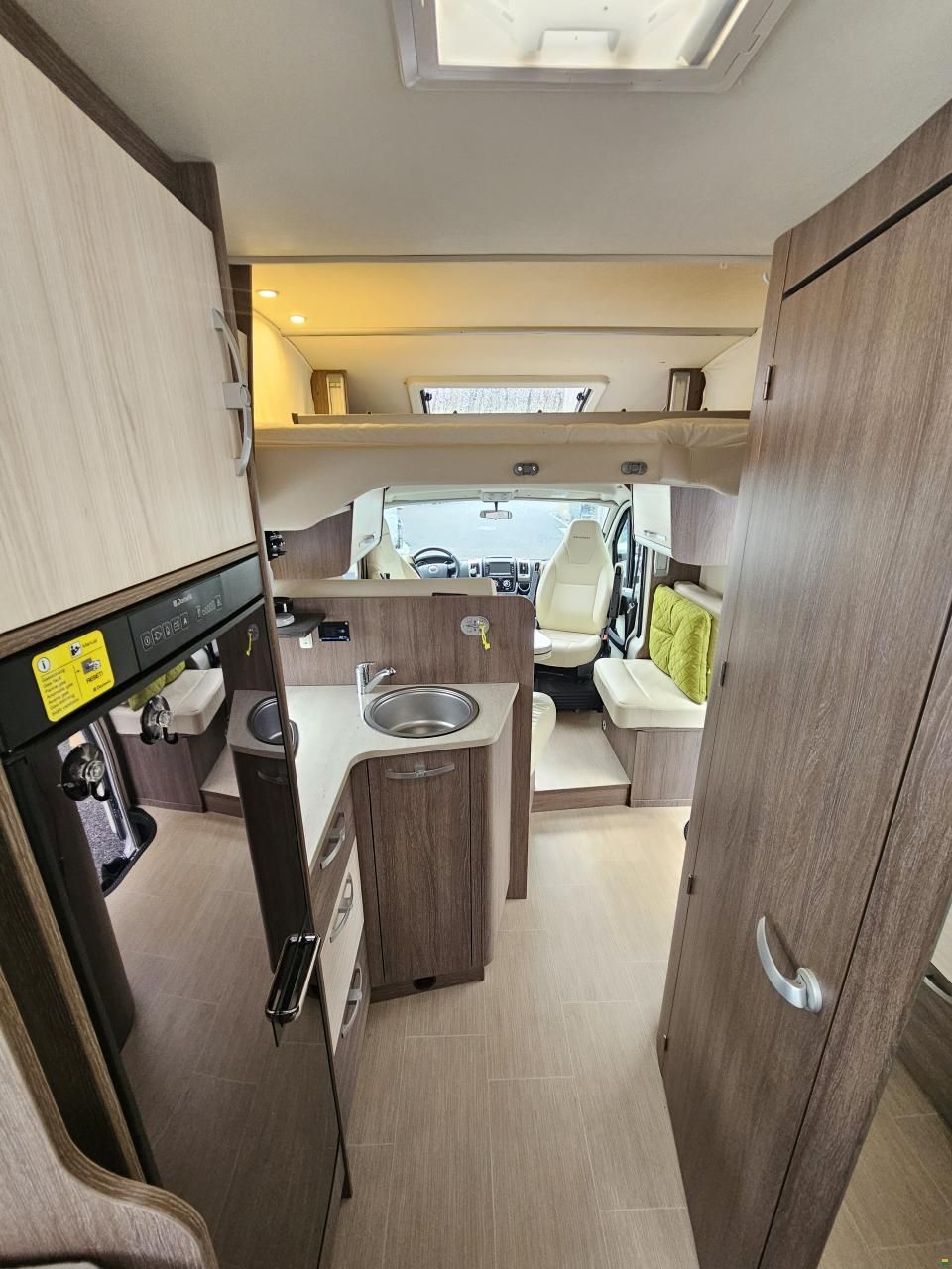 B&uuml;rstner Ixeo Time it726g mit Einzelbett&Hubbett!