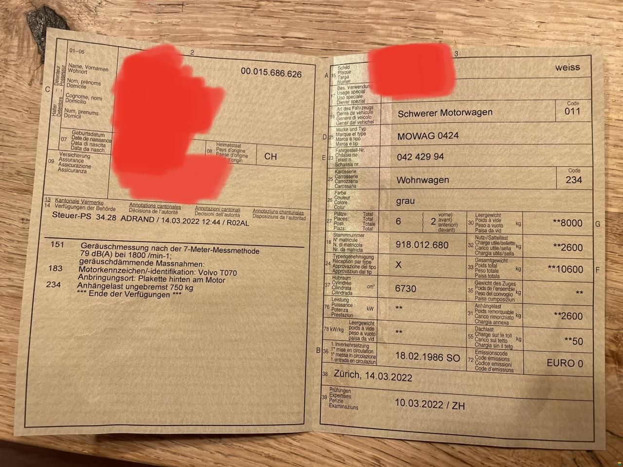 Volvo Wohnbus, Camper, Tiny-House, Post-Bus