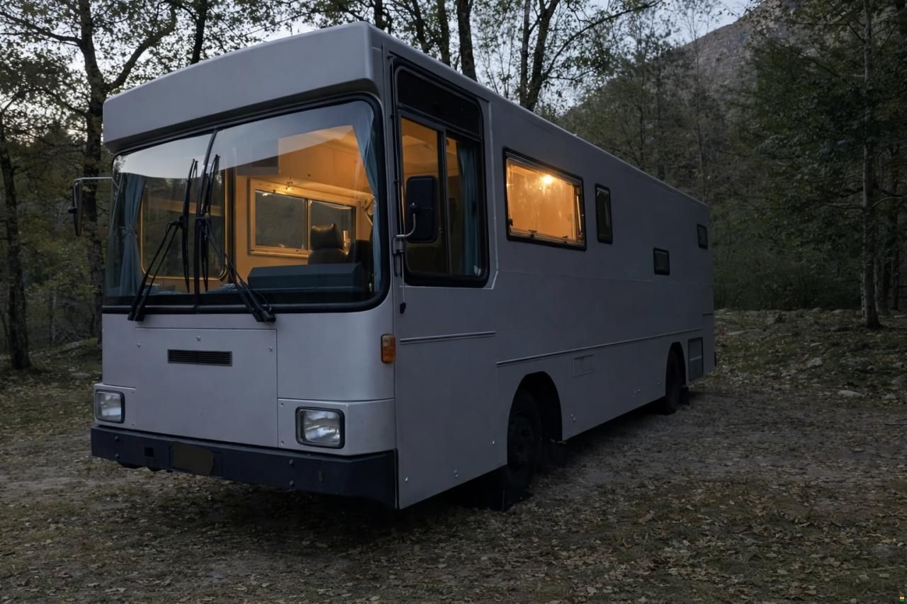 Volvo Wohnbus, Camper, Tiny-House, Post-Bus
