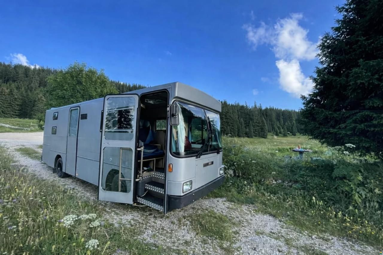 Volvo Wohnbus, Camper, Tiny-House, Post-Bus