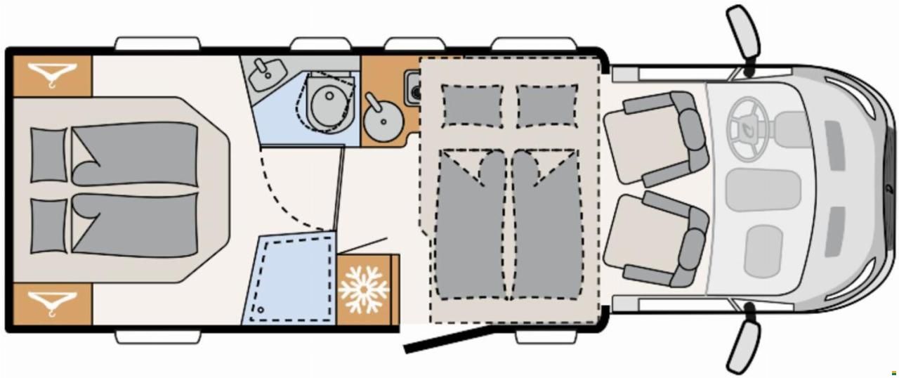 Dethleffs Just Go T 7055 DBL