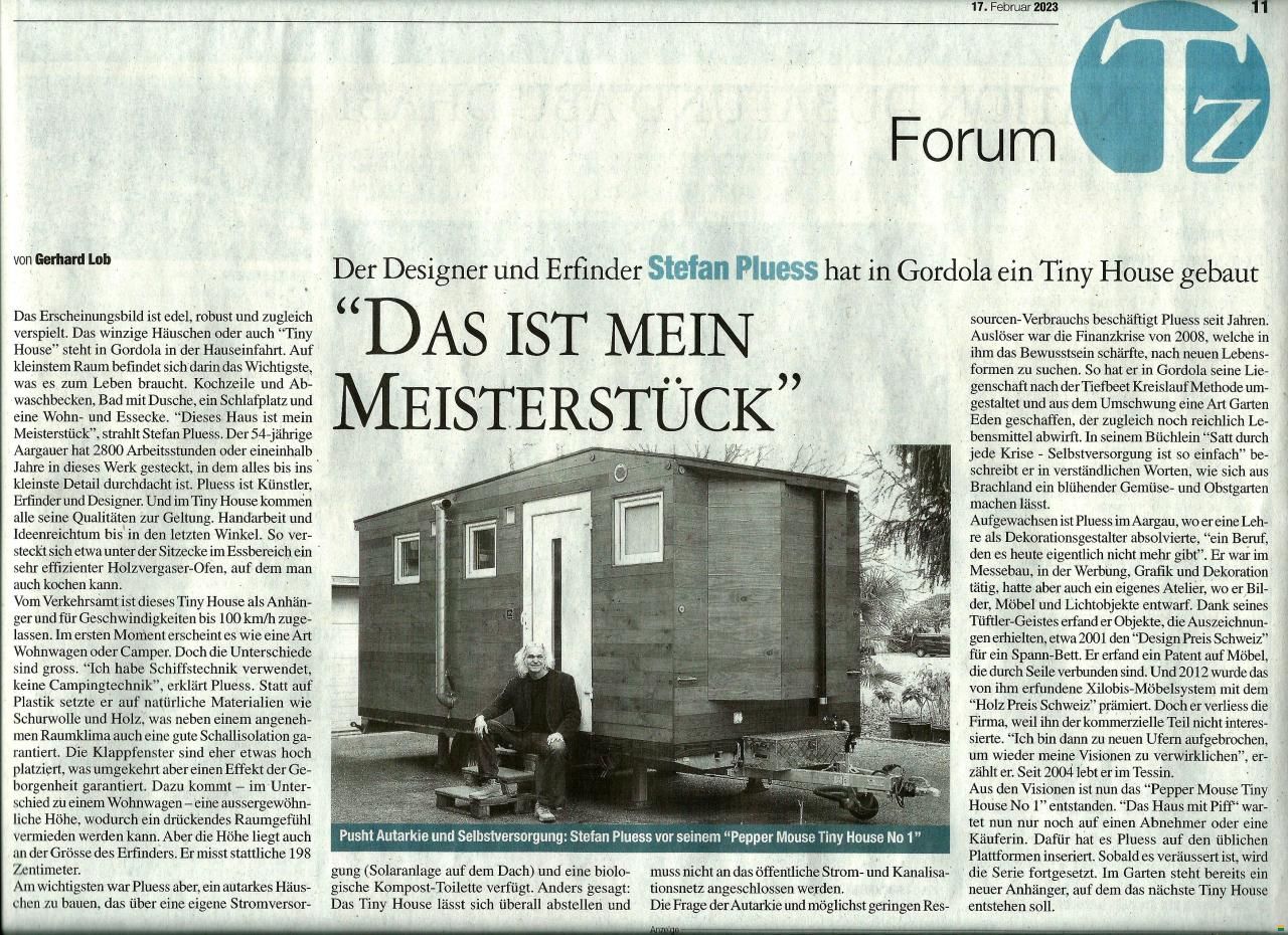 Pepper Mouse Tiny House N°1