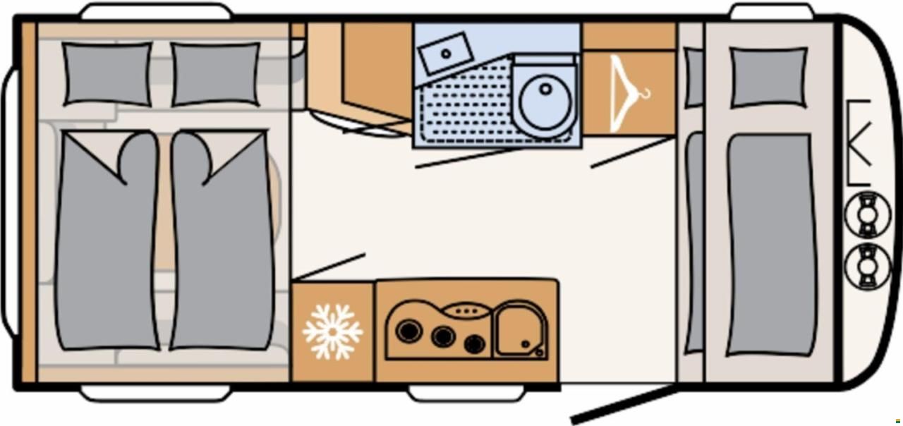 Dethleffs Aero 460 KR up