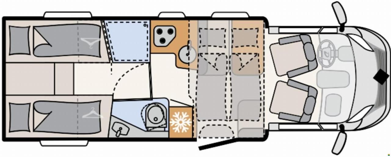 Dethleffs Trend T 7057 EB