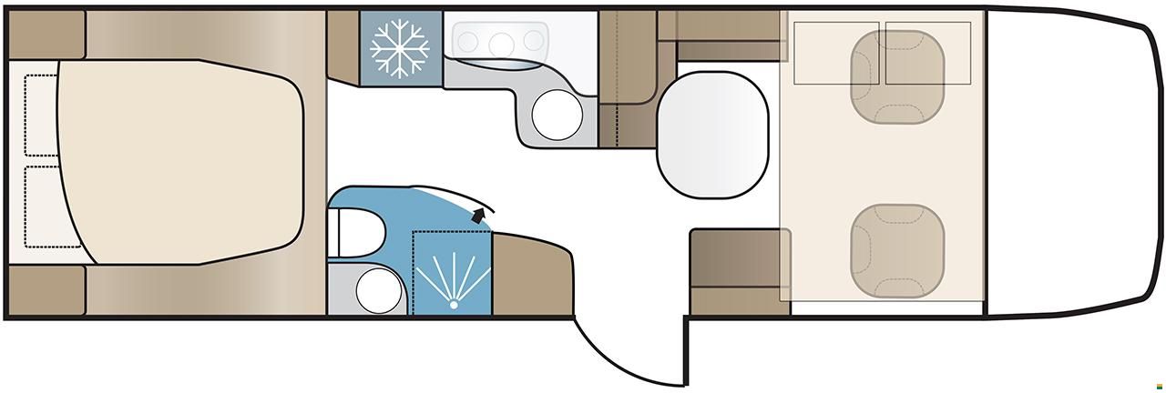 Kabe Crown i810 LQB Tandem