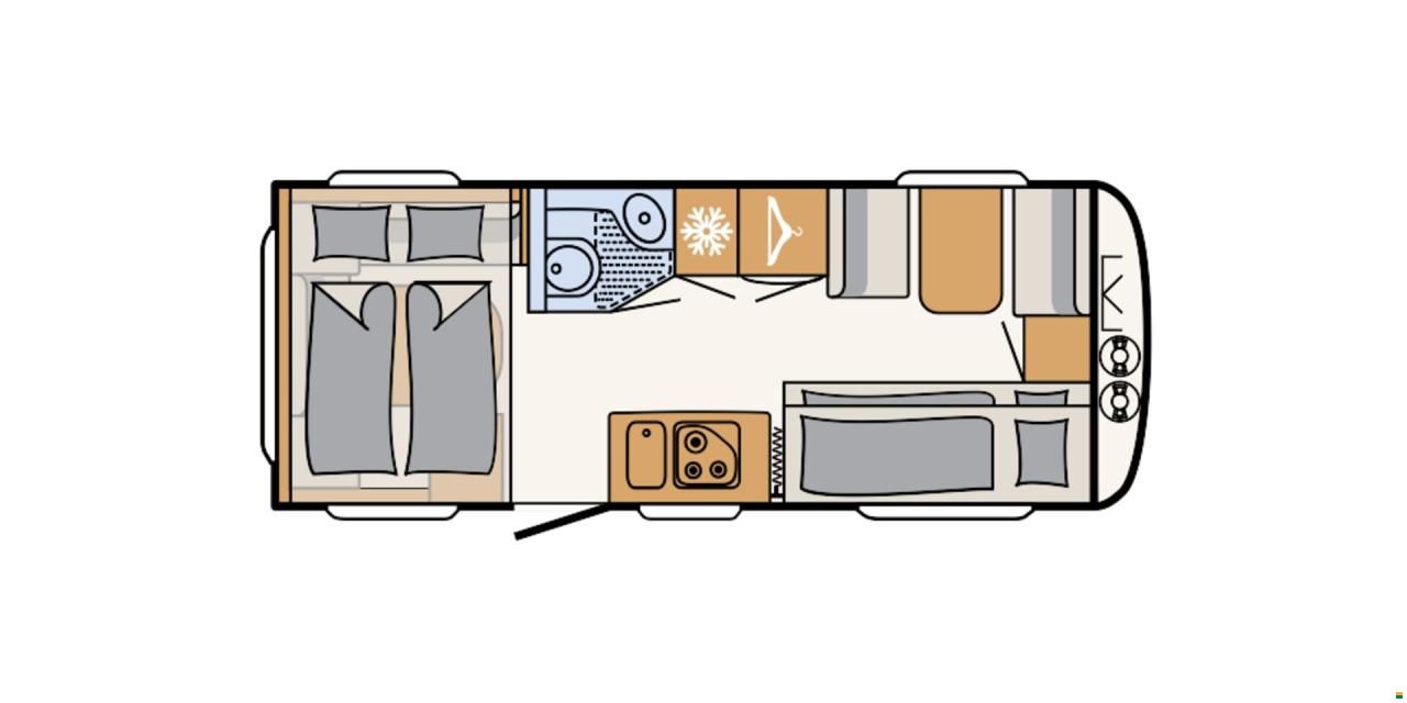 Dethleffs c-go 525 KR up