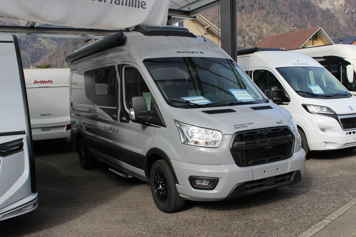 Sunlight Cliff 590 4x4 Adventure Edition Ford Wohnmobil / Motorcaravan