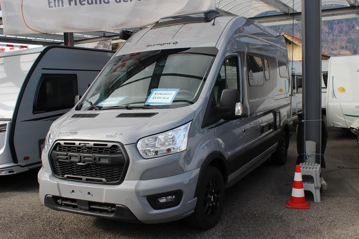 Sunlight Cliff 590 4x4 Adventure Edition Ford Wohnmobil / Motorcaravan