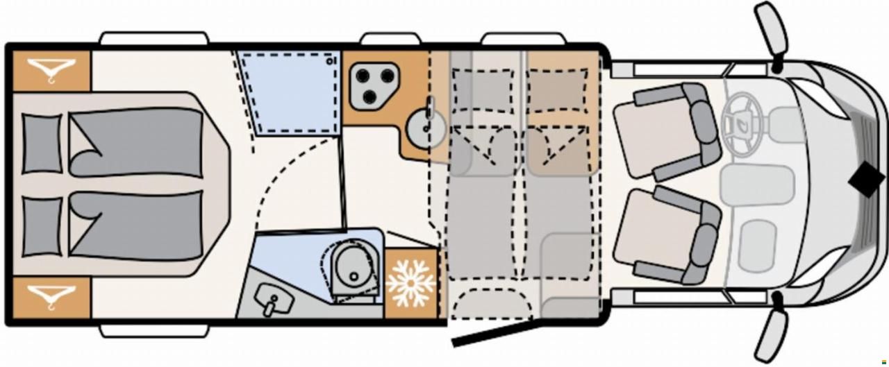 Dethleffs Trend T 7057 DBM