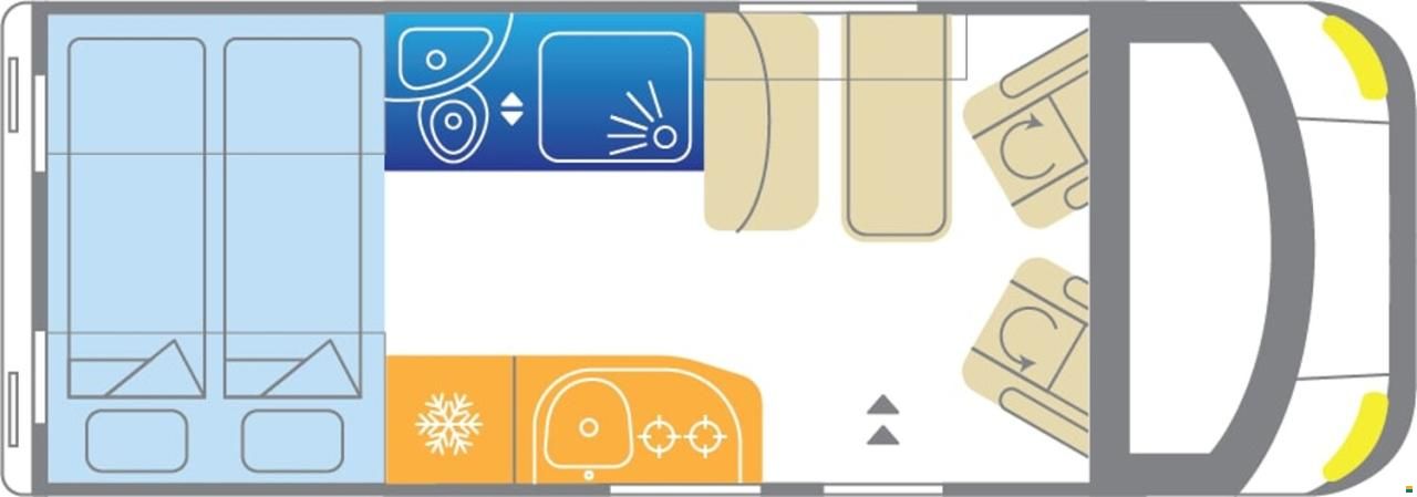 Megamobil Mega Classic 600 Opel 165 PS
