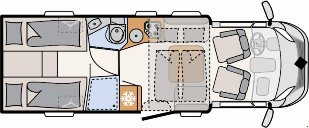 Dethleffs Pulse Classic 90 T 7051 EBL