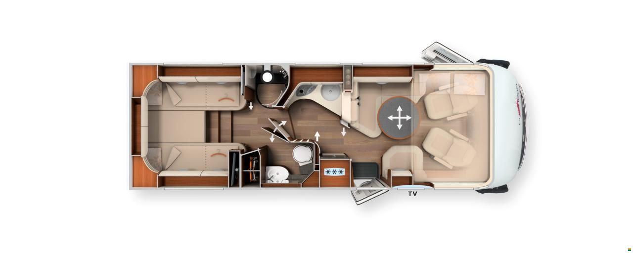 Carthago e-line I 50 LE EA  Fiat
