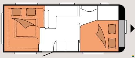 Hobby 560 CFe Excellent