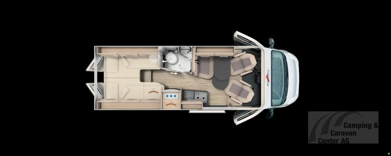 Malibu Van comfort 640 LE Coupé