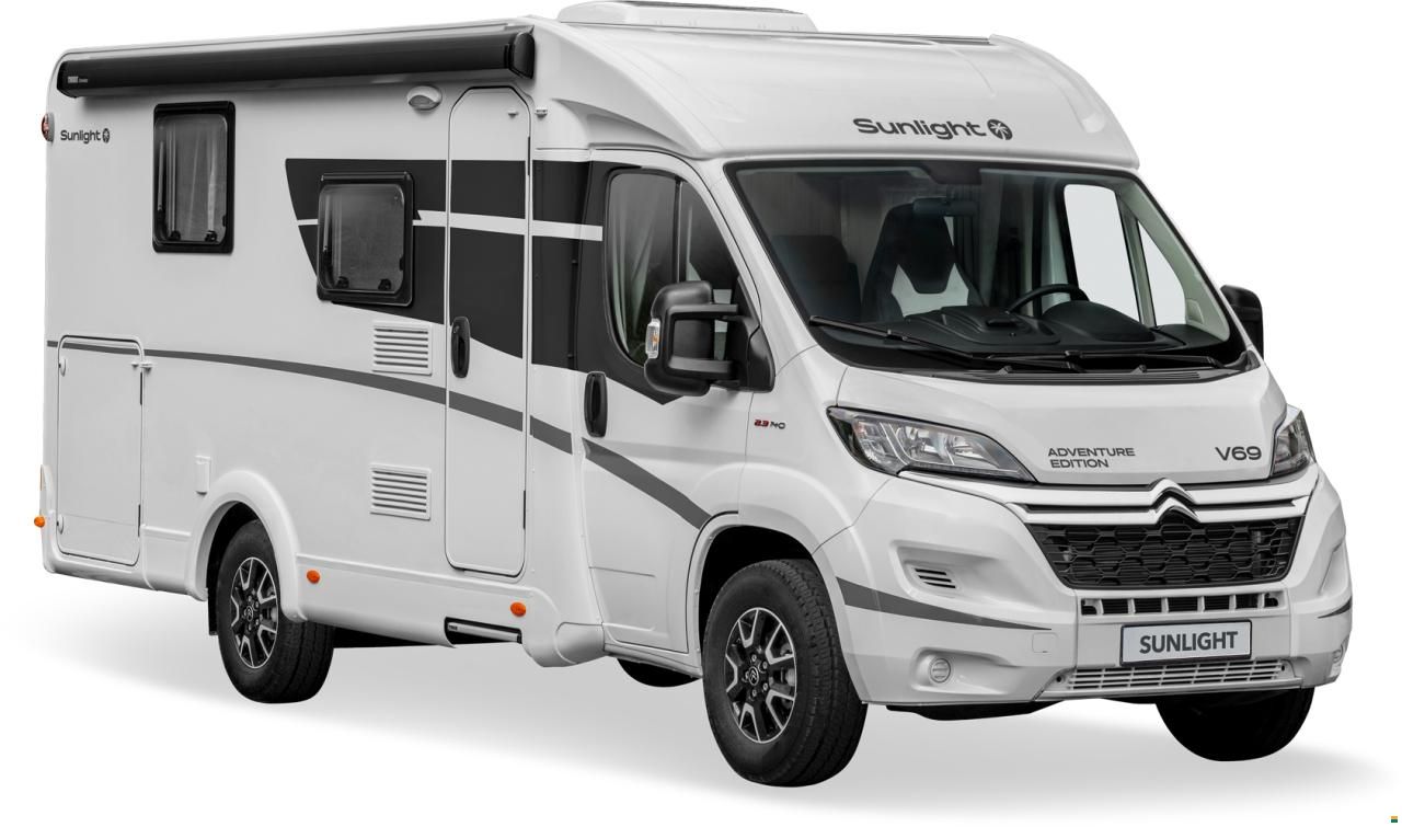 Sunlight V 66 mit Einzelbett, grosser Garage